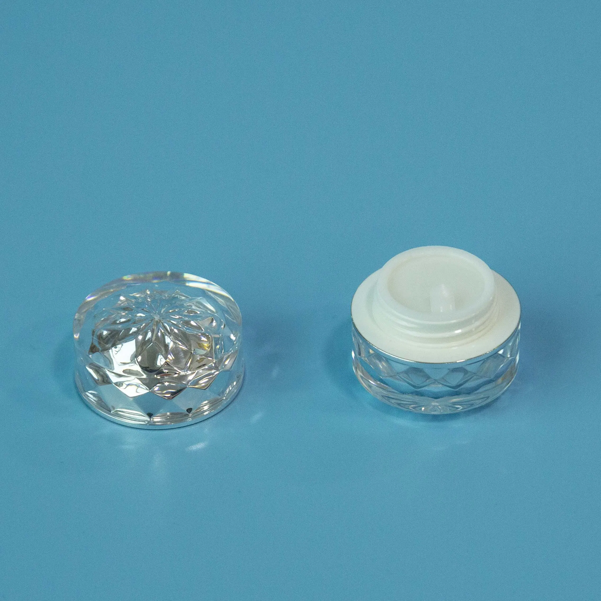 Various Size 2.5 G 10g 15g 20g 2.5ml 2.5g 3ml 3G 5ml 5 Gram 20m 15ml 30g 30ml 10ml Cosmetic Container Makeup Sample Jar PS Clear Plastic Jar