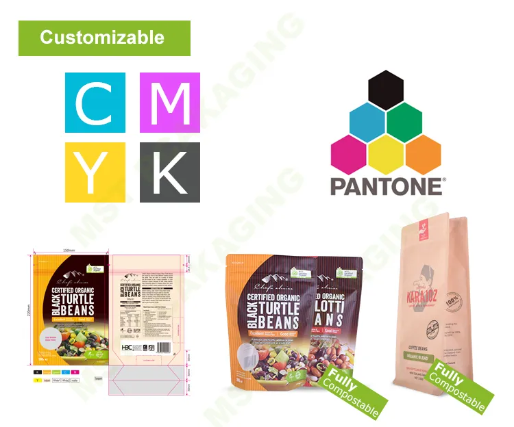 Whey Protein Powder Packaging Box Bottom Coffee Sachets Wholesale From China