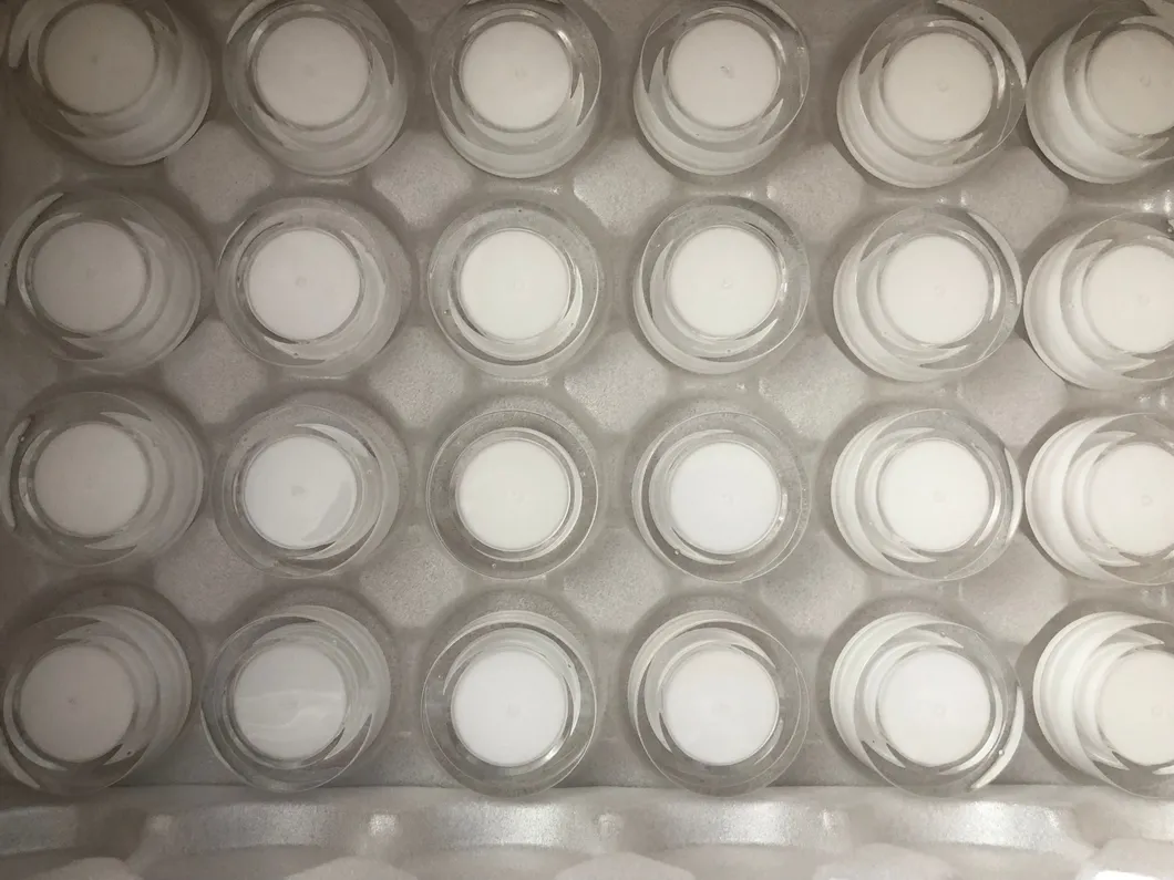 Wholesale 30ml 50ml 100ml Slik-Screen Printing Clear Serum Airless Bottle with Lotion Pump