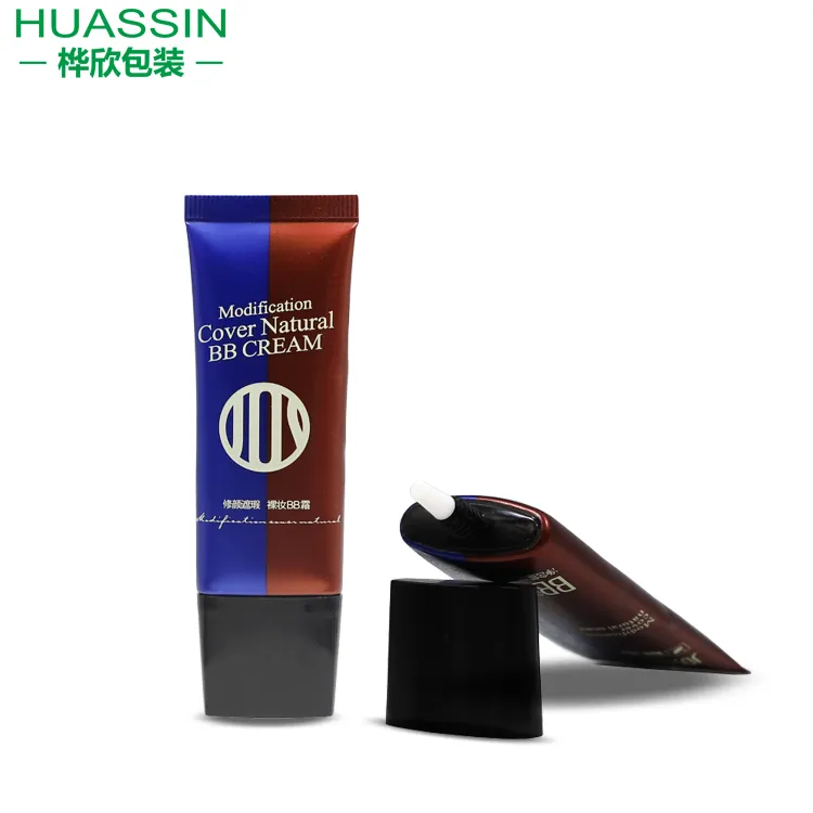 Wholesale Cosmetic Packaging Plastic Bb Cream Flat Tube